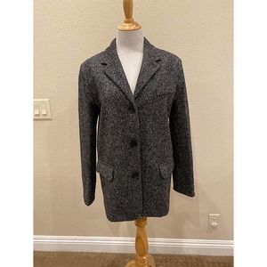 BAILEY 44 Wool Blend Blazer Jacket Tweed 3 Button Size Medium